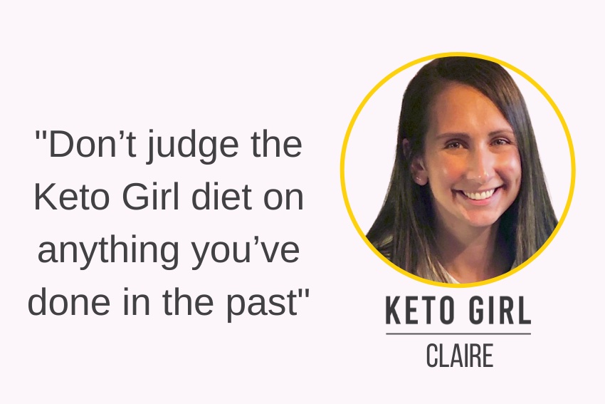 claire keto diet results women